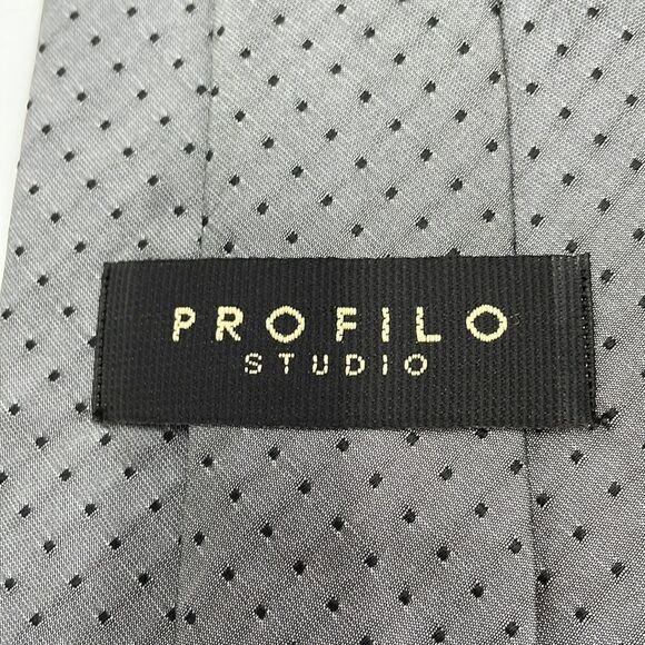 Gray profilo studio necktie  - Picture 4 of 5